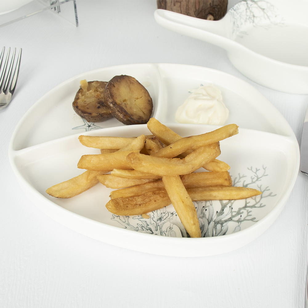 Floral Creative Design special dinnerware table sets ceramic plates set for restaurants