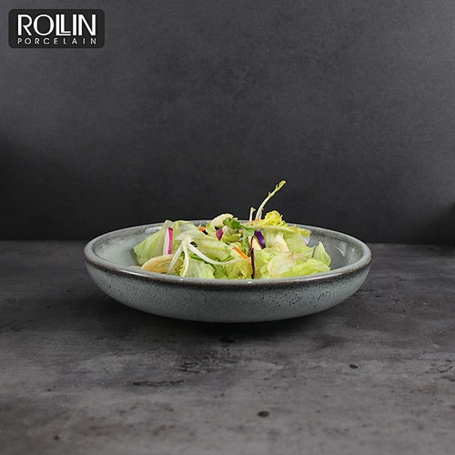 Factory direct wholesale Ceramic Plates Salad Plates Deep Plates for Hotel and Restaurant