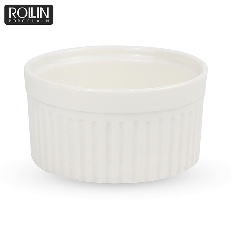 New Design 6 pieces Porcelain small ceramic dish for Home and Restaurant