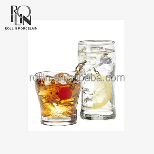Party beer glass thick bar glass drinking glassware