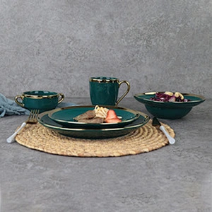 Top sale restaurant porcelain ceramic plates sets dinnerware tableware plate