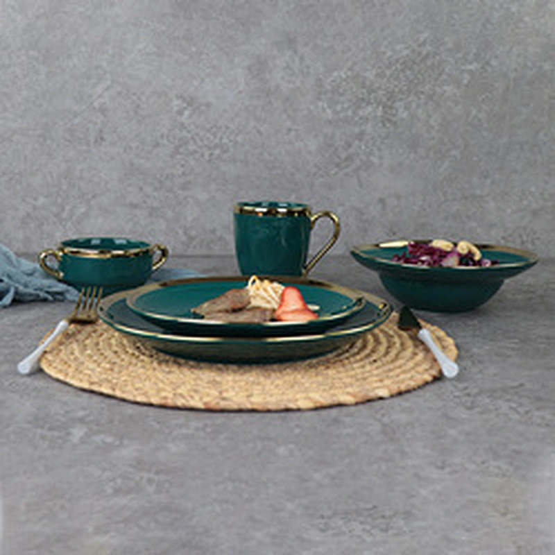 Top sale restaurant porcelain ceramic plates sets dinnerware tableware plate