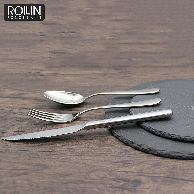 Cheap Cutlery Table Knife Table Fork and Table Spoon for Wedding