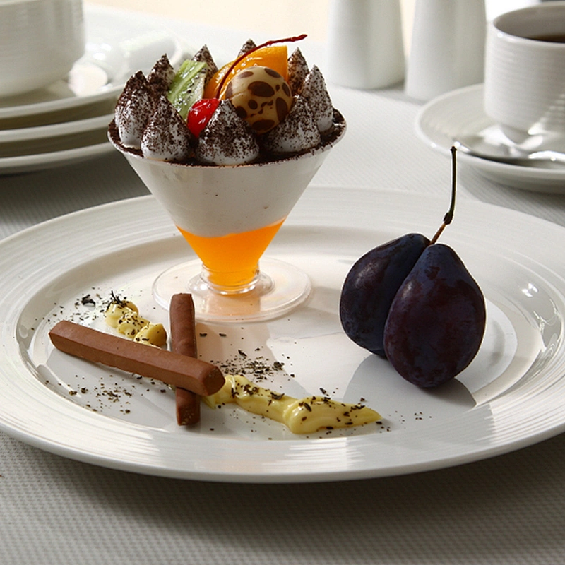 Modern Design Ceramic Dinner Plates Porcelain Dessert Plates Restaurant Plates