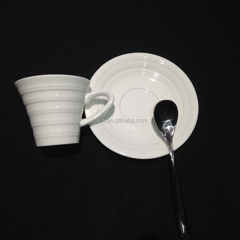 Italian Design Square Coffee Cup, Souvenirs Ceramic Espresso Cup, Gifted Boxes Cup for Hotel & Restaurant