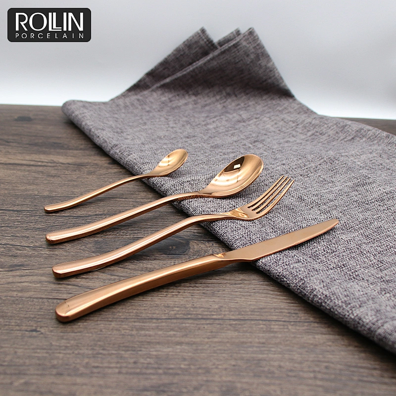 Low MOQ High Quality Stainless Steel Fork Spoon Knife Cutlery