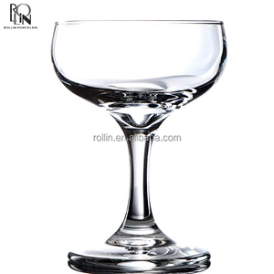 Wedding coupe champagne glasses