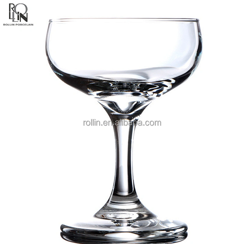 Wedding coupe champagne glasses