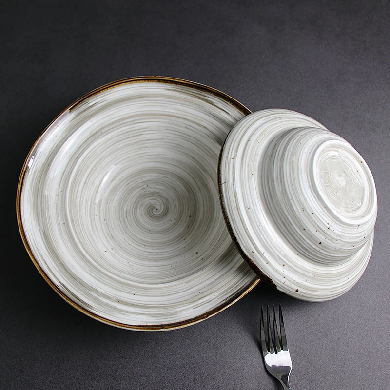 2020 Hot Sale New Design Porcelain Dinnerware Wedding Nordic Plates Set