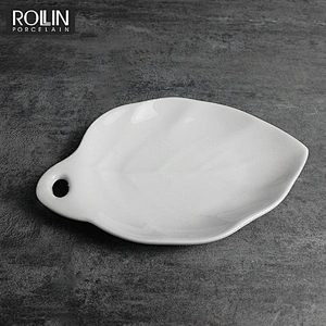 wholesale white porcelain dessert dish sauce dish factory supply directly