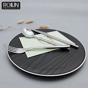 Narrow Table Knife Fork and Spoon Cutlery for Hotel and Restaurant