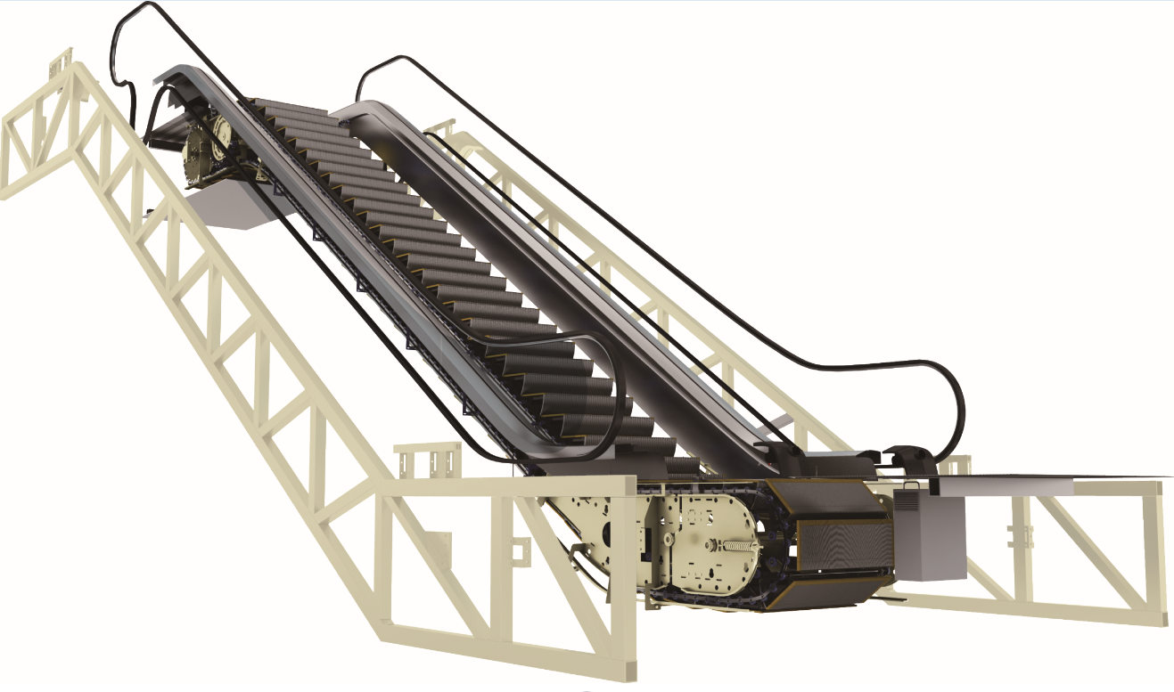 indoor escalator