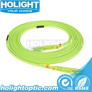 LC UPC to LC UPC OM5 Duplex 3.0mm fiber optic patch cable