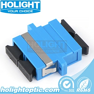 SC to SC Duplex Single Mode Fiber Optic Adapter
