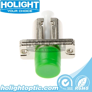 Hybrid Adapter LC to FC/APC Singlemode Simplex Metal Type for Fiber Optic
