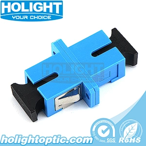 SC to SC Simplex Single Mode Fiber Optic Adapter