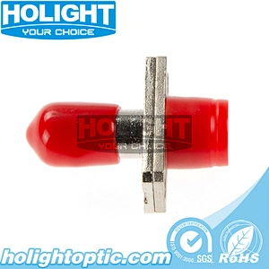 Hybrid Adapter FC/PC to ST/PC Singlemode Simplex Metal Type for Fiber Optic