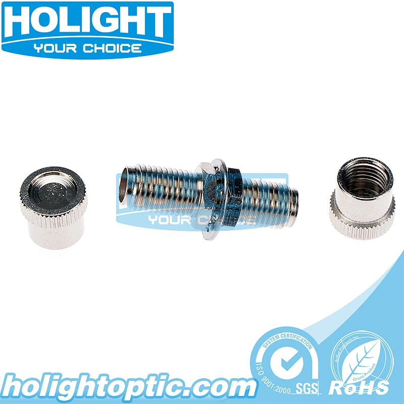 SMA to SMA Simplex Single Mode Fiber Optic Adapter