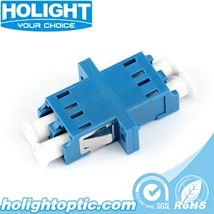 LC/PC to LC/PC Duplex Single Mode Fiber Optic Adapter