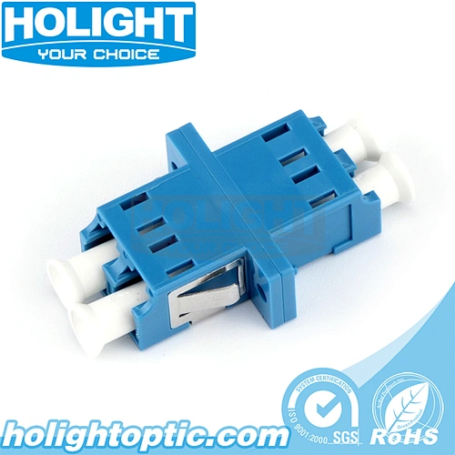 LC/PC to LC/PC Duplex Single Mode Fiber Optic Adapter