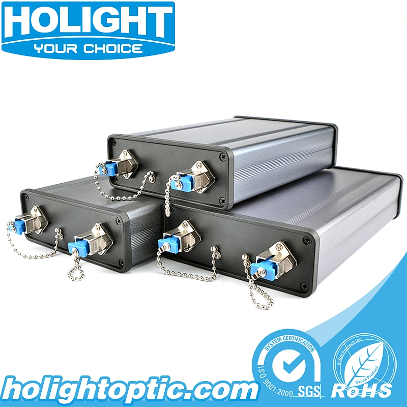 Fiber Optic OTDR Launch Cable Box - Aluminum Alloy Type
