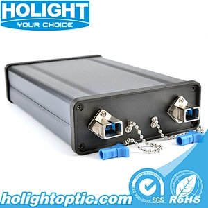 Fiber Optic OTDR Launch Cable Box - Aluminum Alloy Type