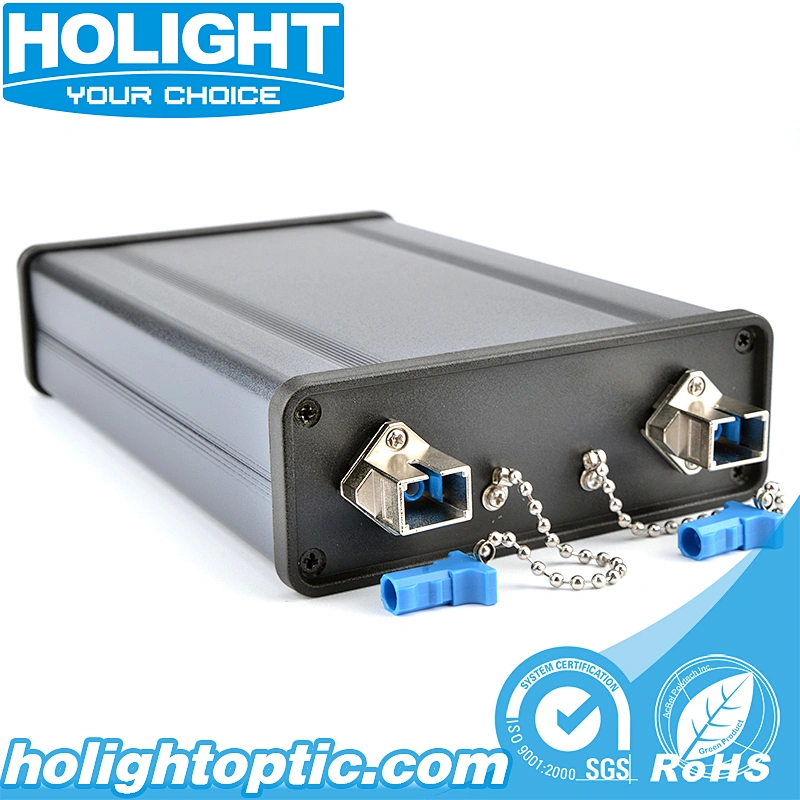Fiber Optic OTDR Launch Cable Box - Aluminum Alloy Type