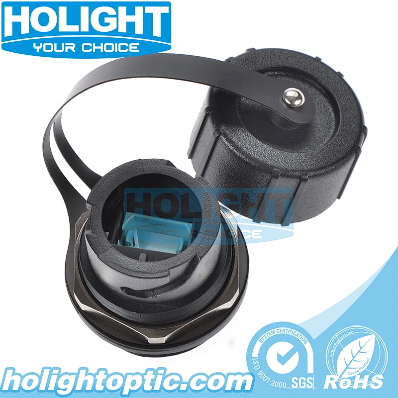 ODVA IP67 Waterproof Adapter LC to LC for Fiber Optic