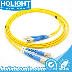 FC UPC to FC UPC Single mode Duplex 3.0mm fiber optic patch cable