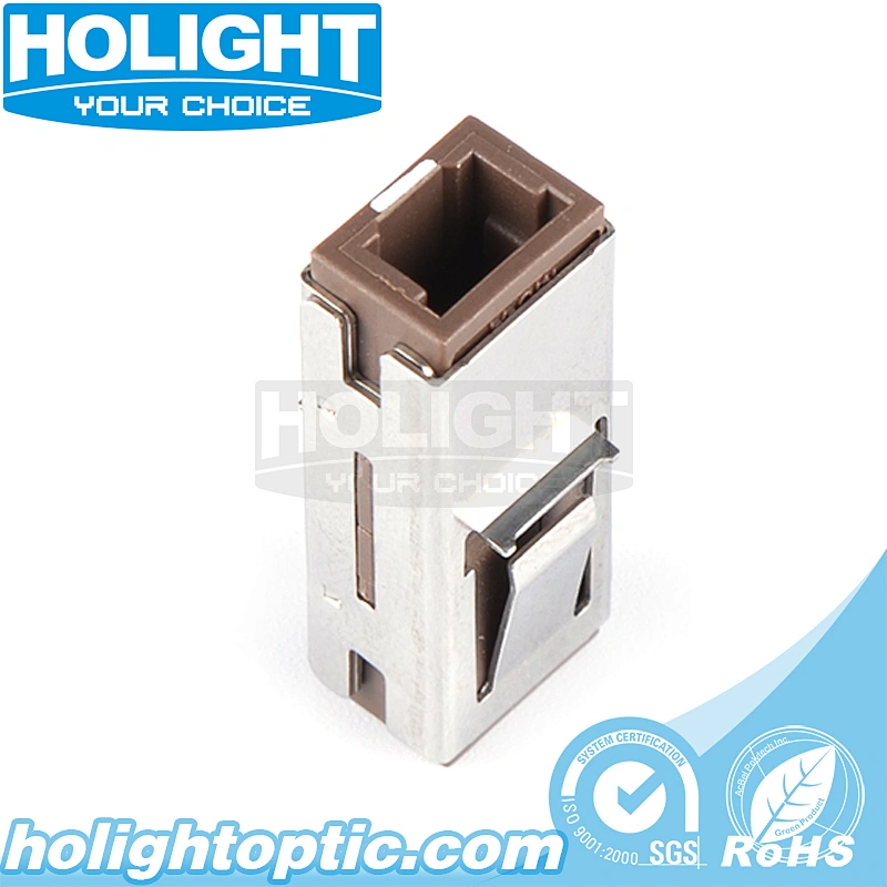 MU/PC to MU/PC Single Mode Simplex Fiber Optic Adapter