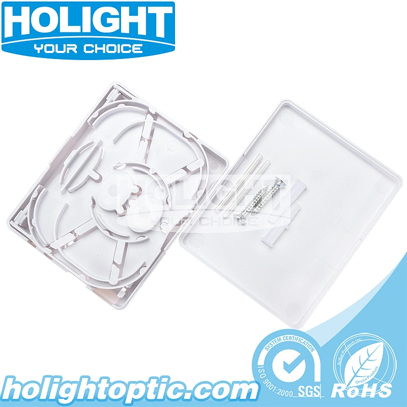 2 Ports Fiber Optic Wall Mounted Face Plate for Indoor Application