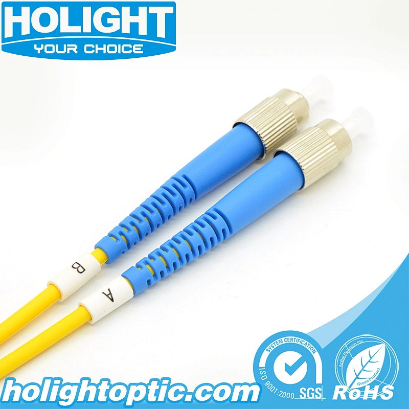 FC UPC to FC UPC Single mode Duplex 3.0mm fiber optic patch cable