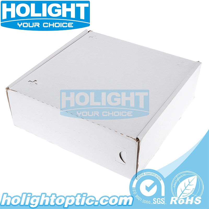Fully Loaded 4 Ports Fiber Optic Face Plate for Indoor Application