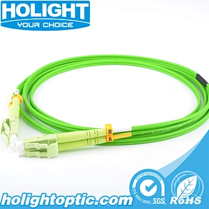LC UPC to LC UPC OM5 Duplex 2.0mm fiber optic patch cable