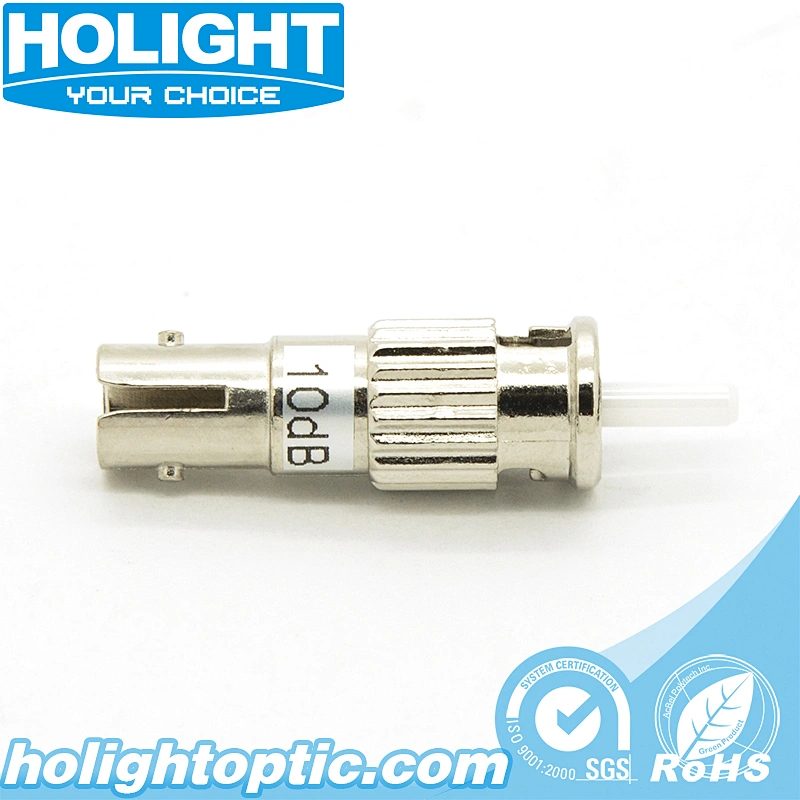 Plug-in Fiber Optic Attenuator ST/UPC Male to Female Type