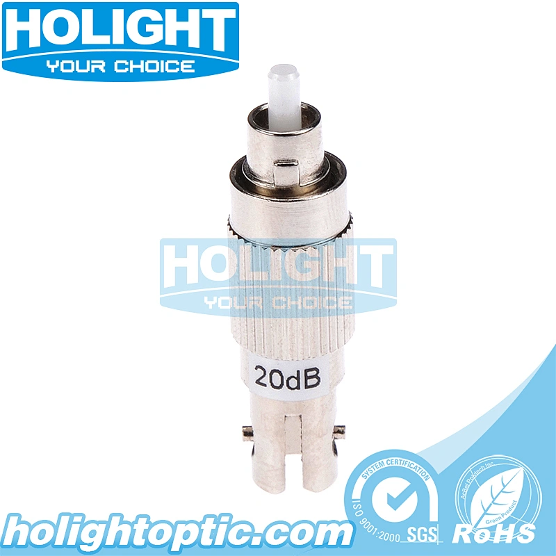Plug-in Fiber Optic Attenuator FC to ST Multimode M/F Type