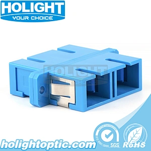 SC to SC Duplex Single Mode Fiber Optic Adapter