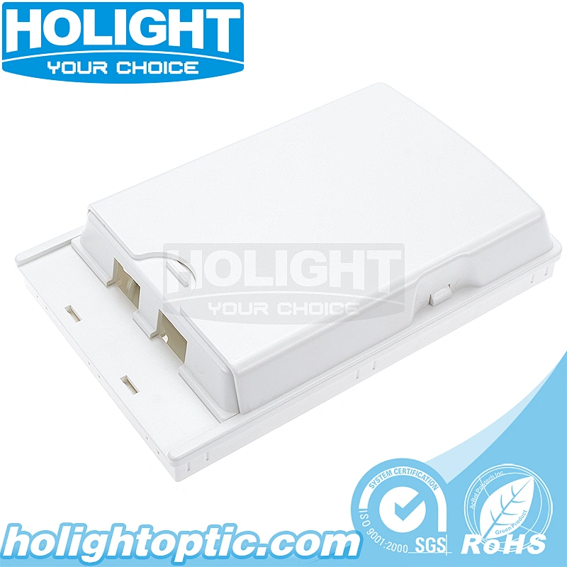 2ports ftth faceplate can install 2 SC simplex Adapter