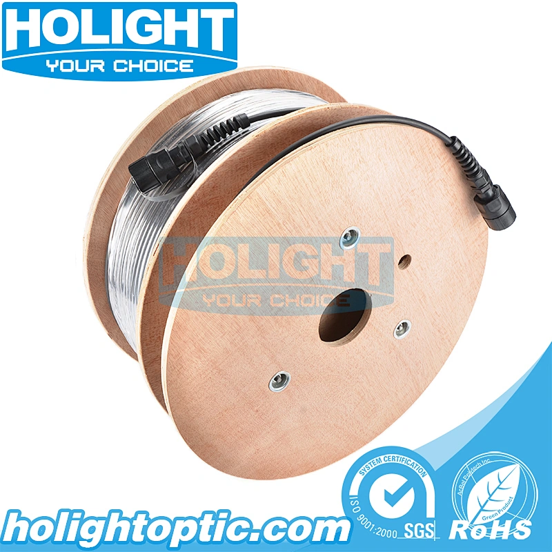 IP67 Waterproof ODVA LC/LC Single Mode Fiber Optic Patch Cord