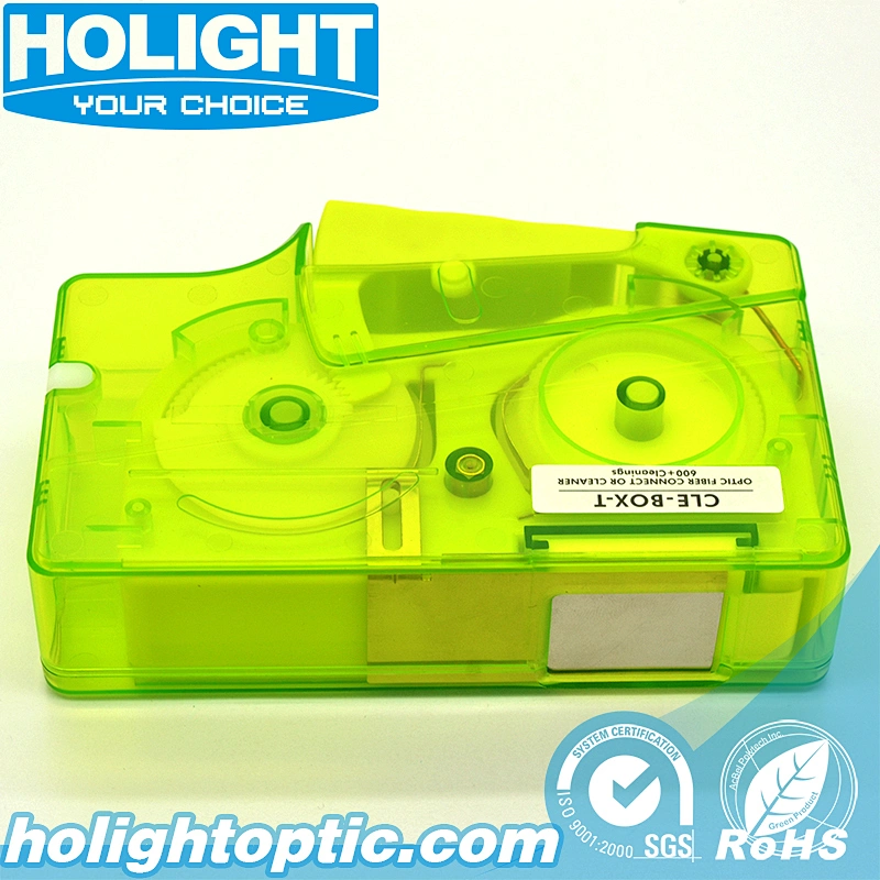 Fiber Optic Cleaner Box 600+ for SC, FC, ST, MU, LC, MPO, MTRJ Connector