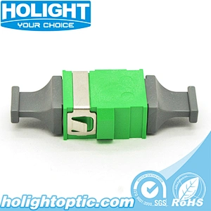 MPO/APC Adapter SC Footprint Green without Flange Type