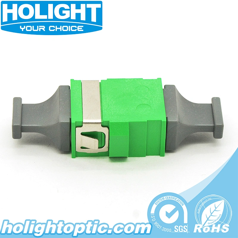 MPO/APC Adapter SC Footprint Green without Flange Type
