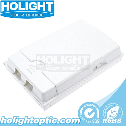 2ports ftth faceplate can install 2 SC simplex Adapter