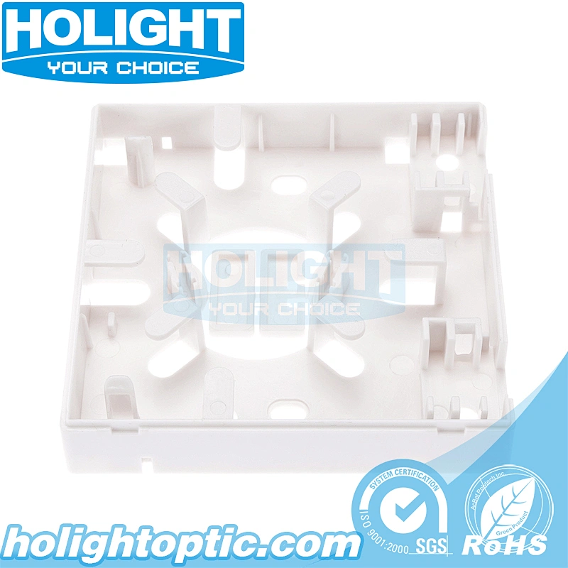2 Core Indoor Wall Mounted 86 Faceplate for FTTH Network
