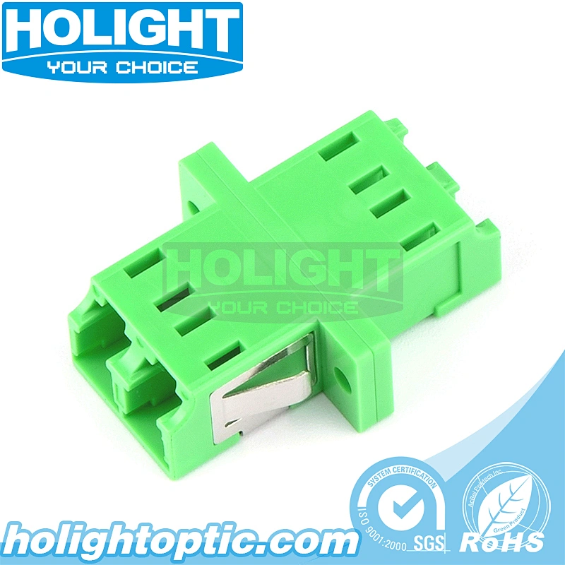 LC/APC to LC/APC Duplex Single Mode Fiber Optic Adapter