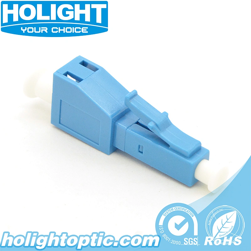 Plug-in Fiber Optic Attenuator LC/UPC Male to Female Blue