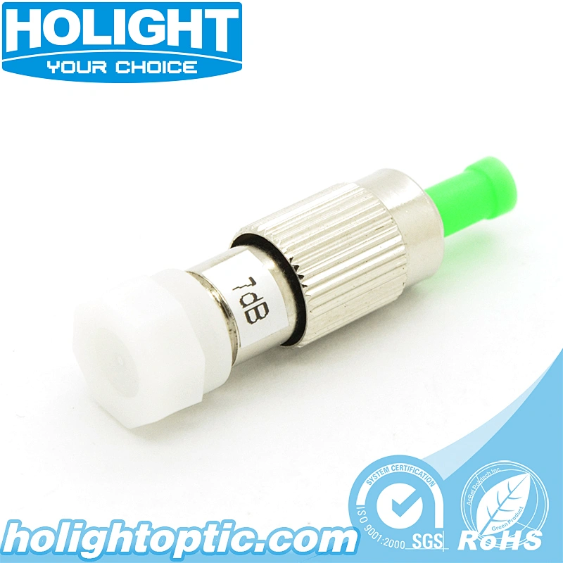 Plug-in Fiber Optic Attenuator FC/APC Male to Female Type