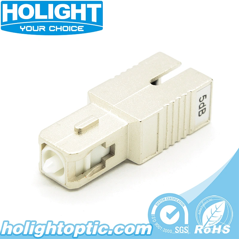 Plug-in Fiber Optic Attenuator SC/UPC Male to Female Type