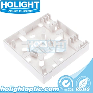 2 Core Indoor Wall Mounted 86 Faceplate for FTTH Network