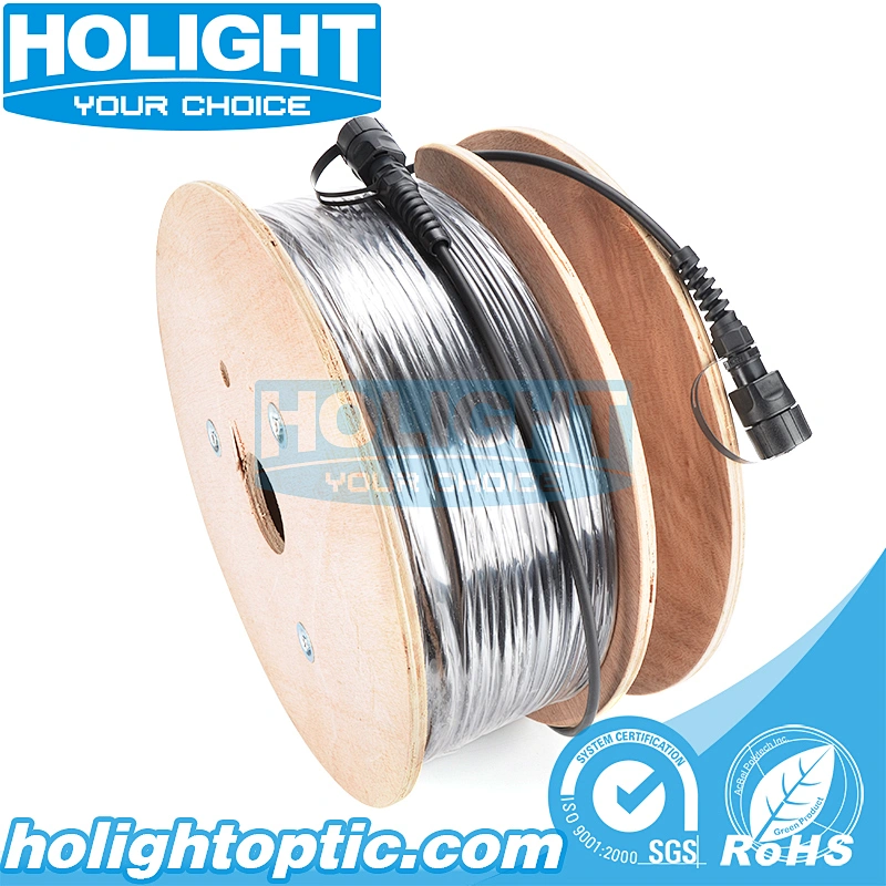 IP67 Waterproof ODVA LC/LC Single Mode Fiber Optic Patch Cord